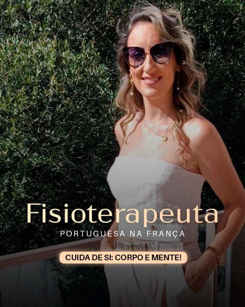 Fisioterapeuta portuguesa na França