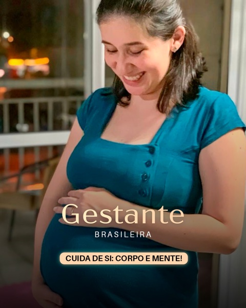 Gestante brasileira